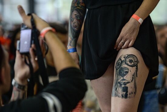 Tattoo festival in Novosibirsk