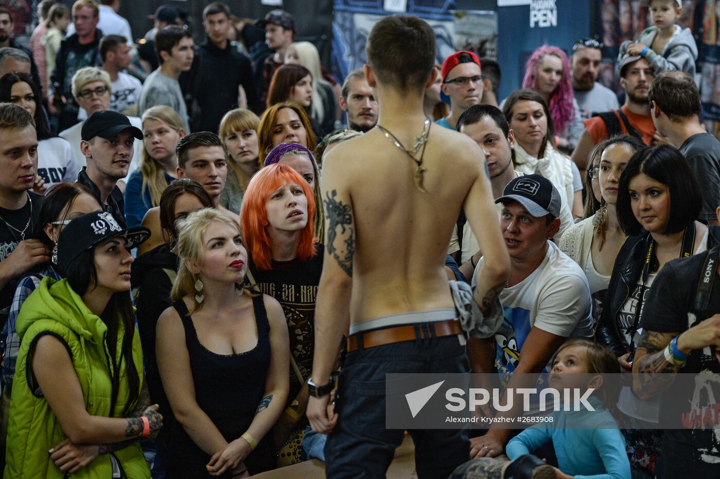 Tattoo festival in Novosibirsk