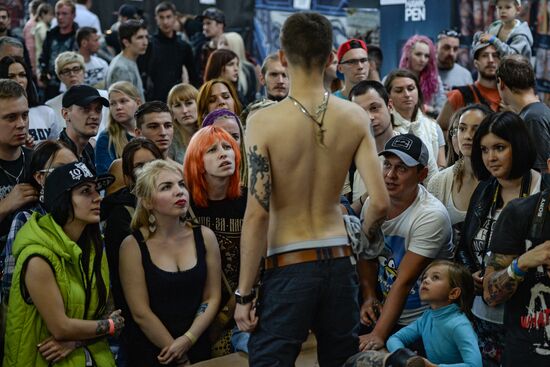 Tattoo festival in Novosibirsk