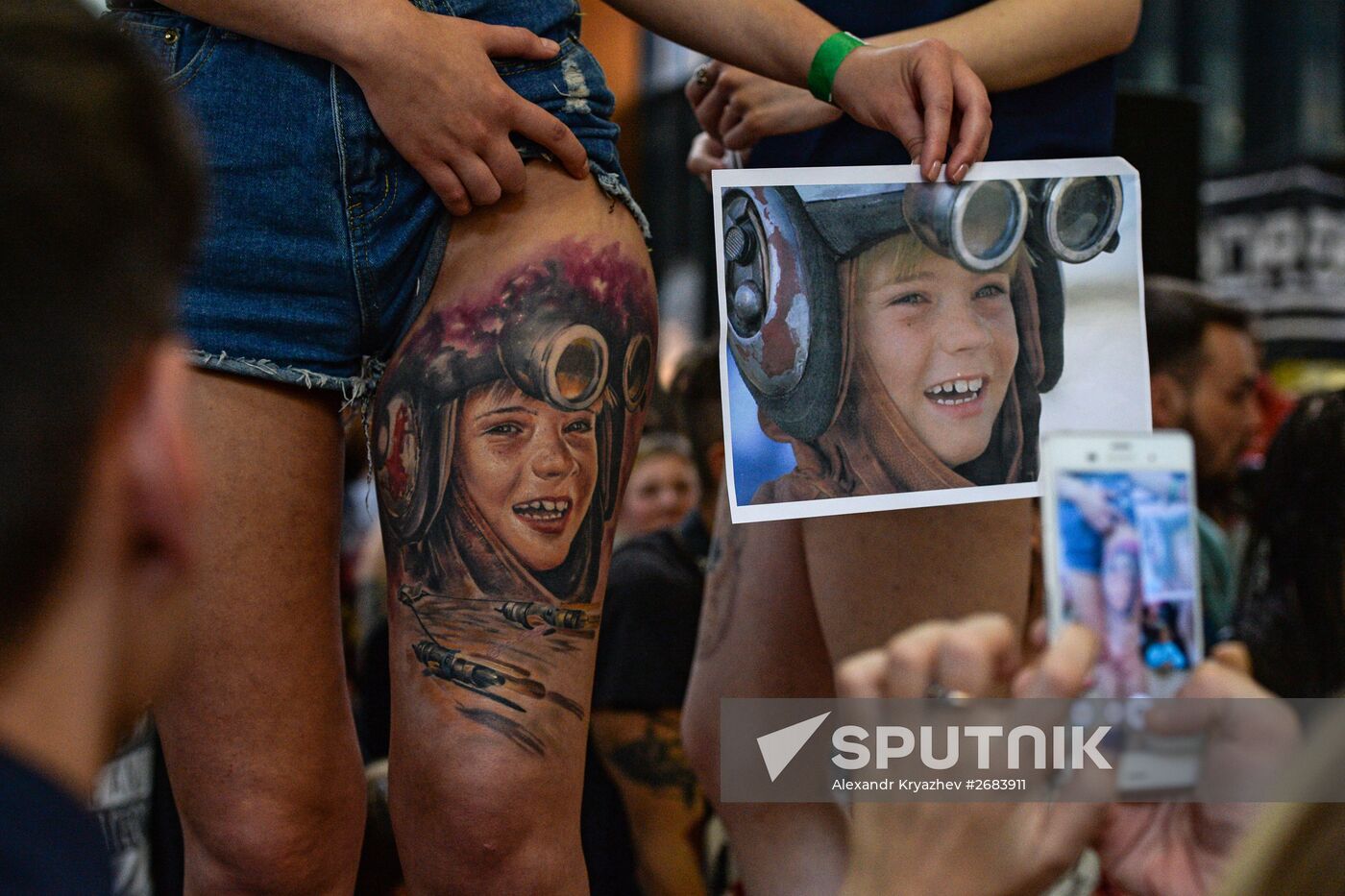 Tattoo festival in Novosibirsk