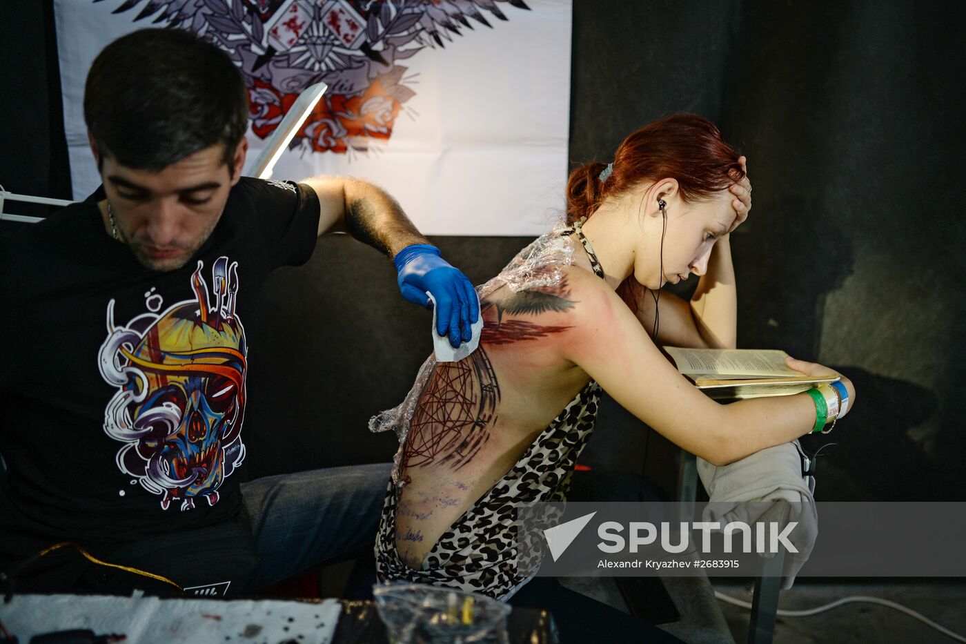Tattoo festival in Novosibirsk