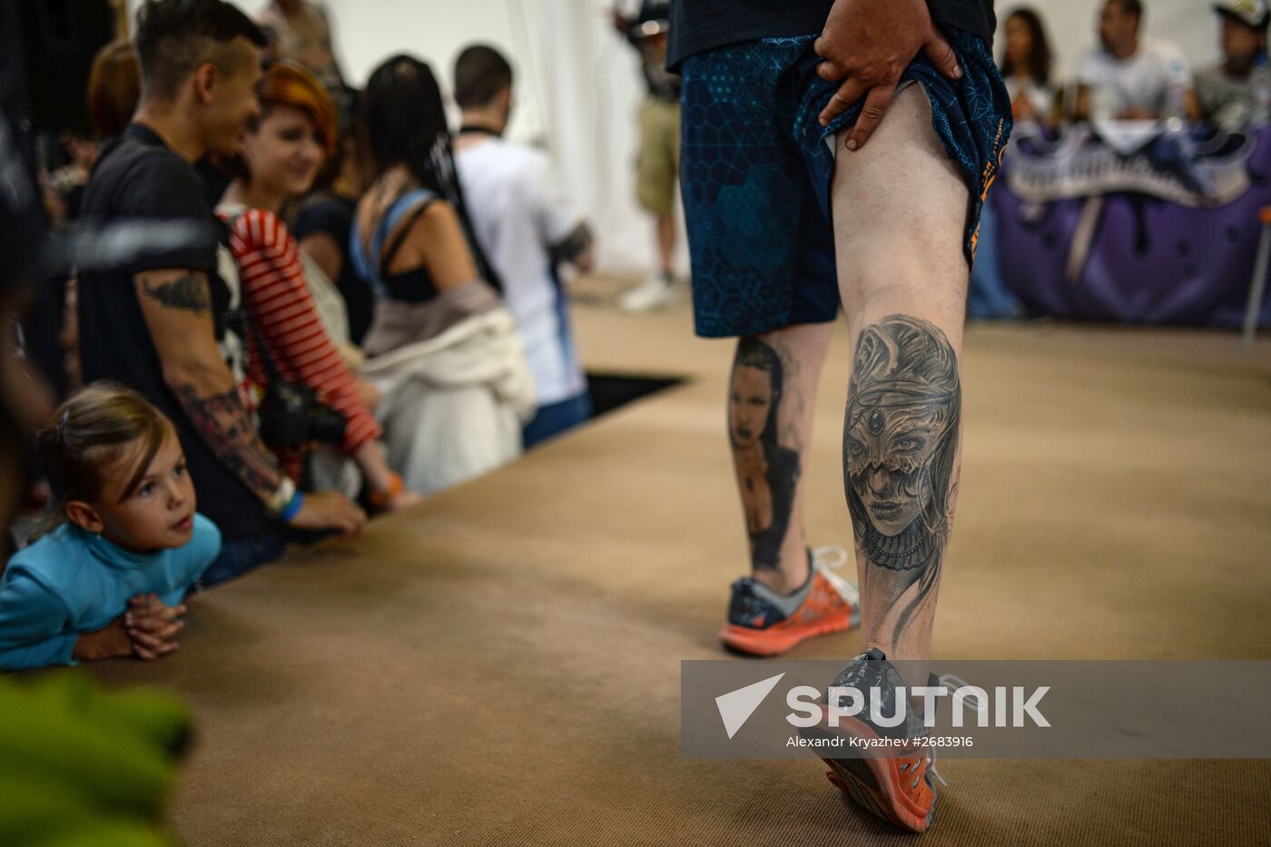 Tattoo festival in Novosibirsk