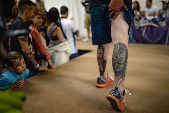 Tattoo festival in Novosibirsk