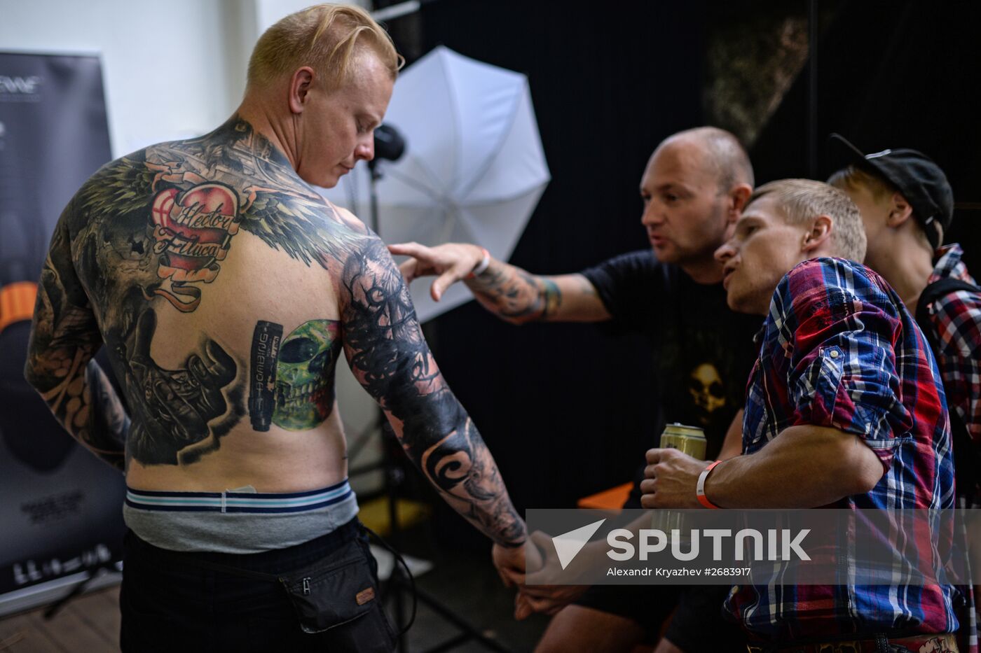 Tattoo festival in Novosibirsk