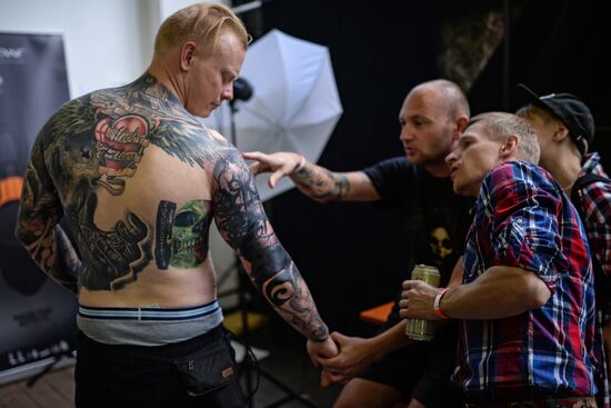 Tattoo festival in Novosibirsk