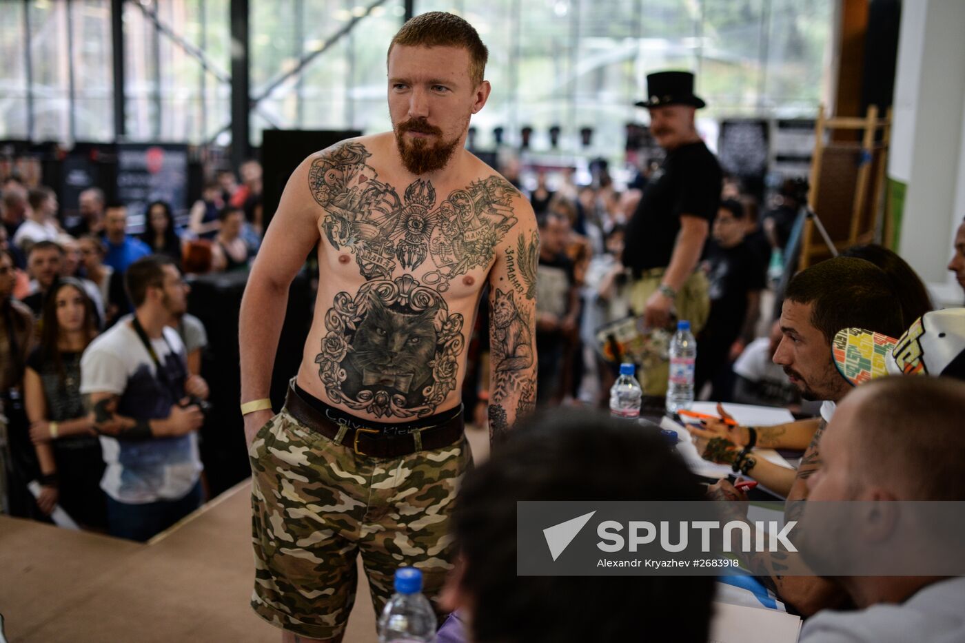 Tattoo festival in Novosibirsk