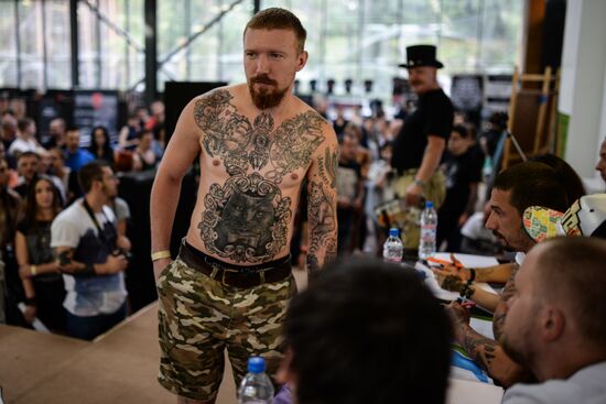Tattoo festival in Novosibirsk