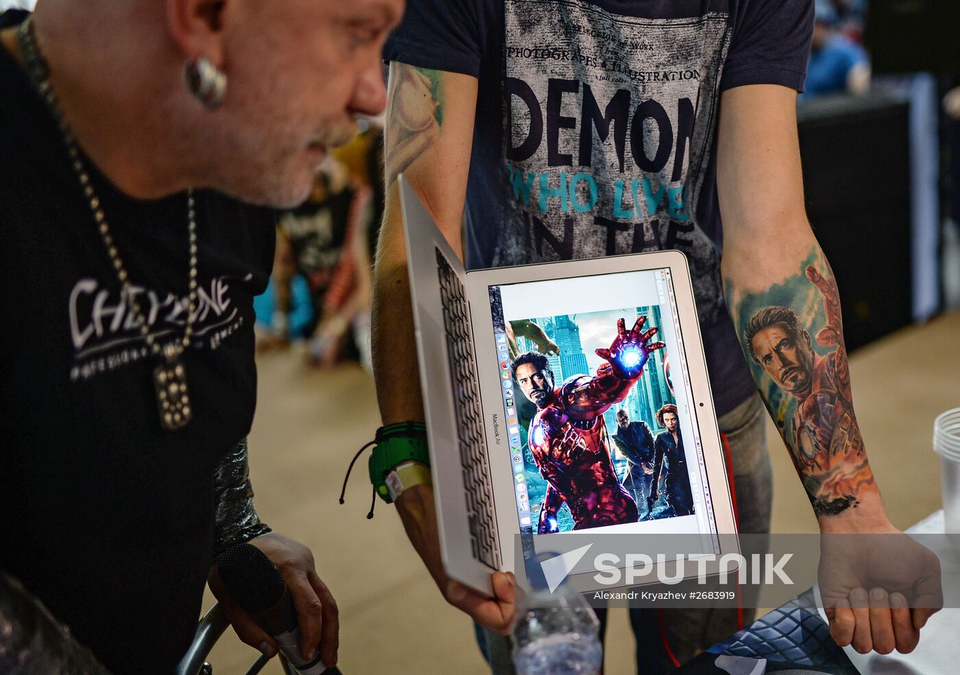 Tattoo festival in Novosibirsk