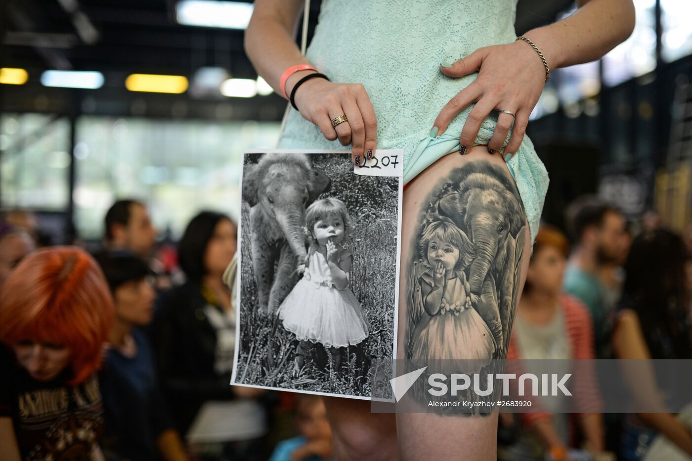 Tattoo festival in Novosibirsk