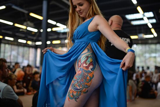 Tattoo festival in Novosibirsk