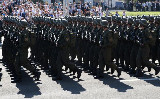 March on Independence Day in Kiev