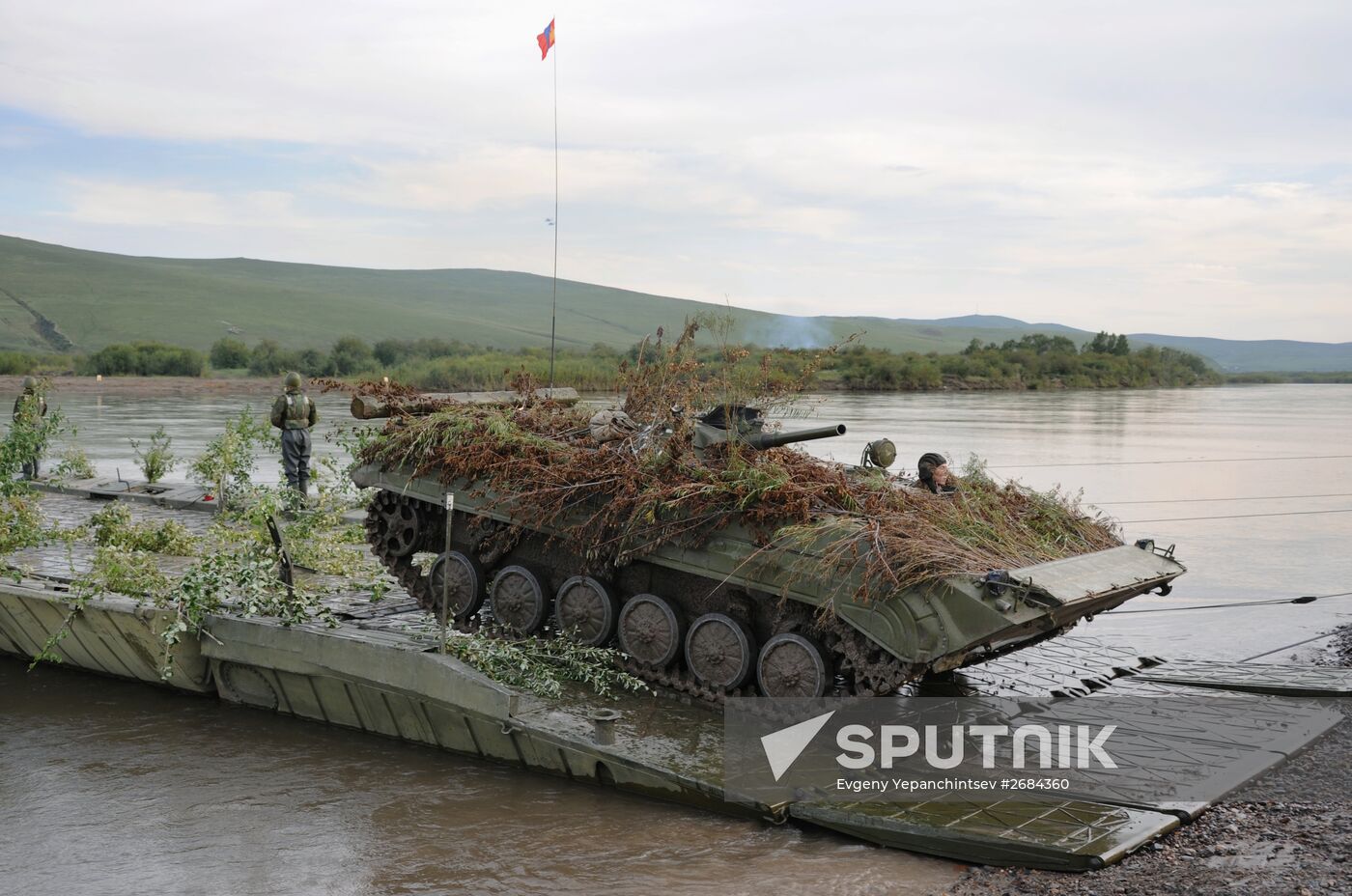 Russian-Mongolian military exercises "Selenga-2015" in Trans-Baikal Territory