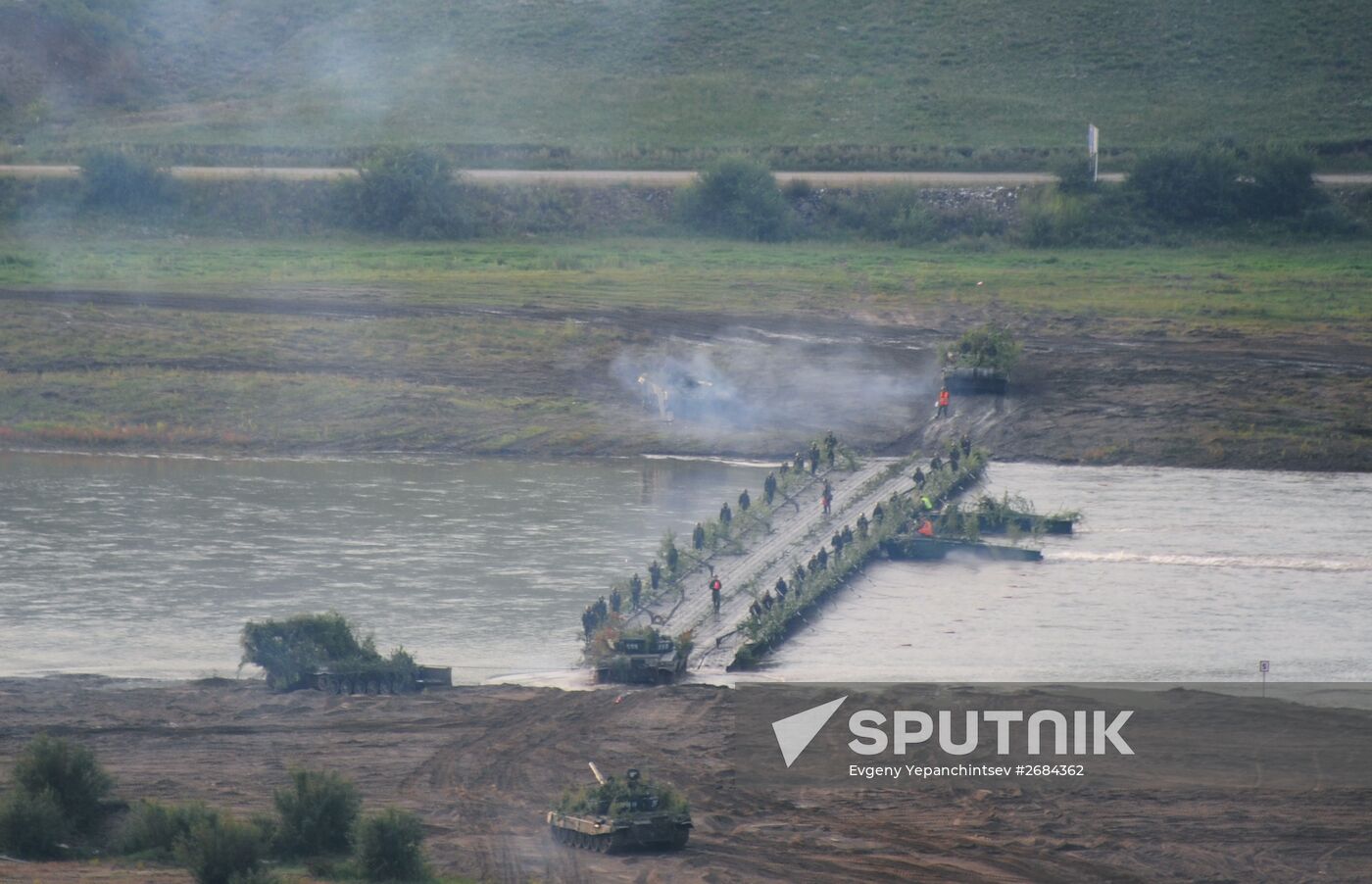 Russian-Mongolian military exercises "Selenga-2015" in Trans-Baikal Territory