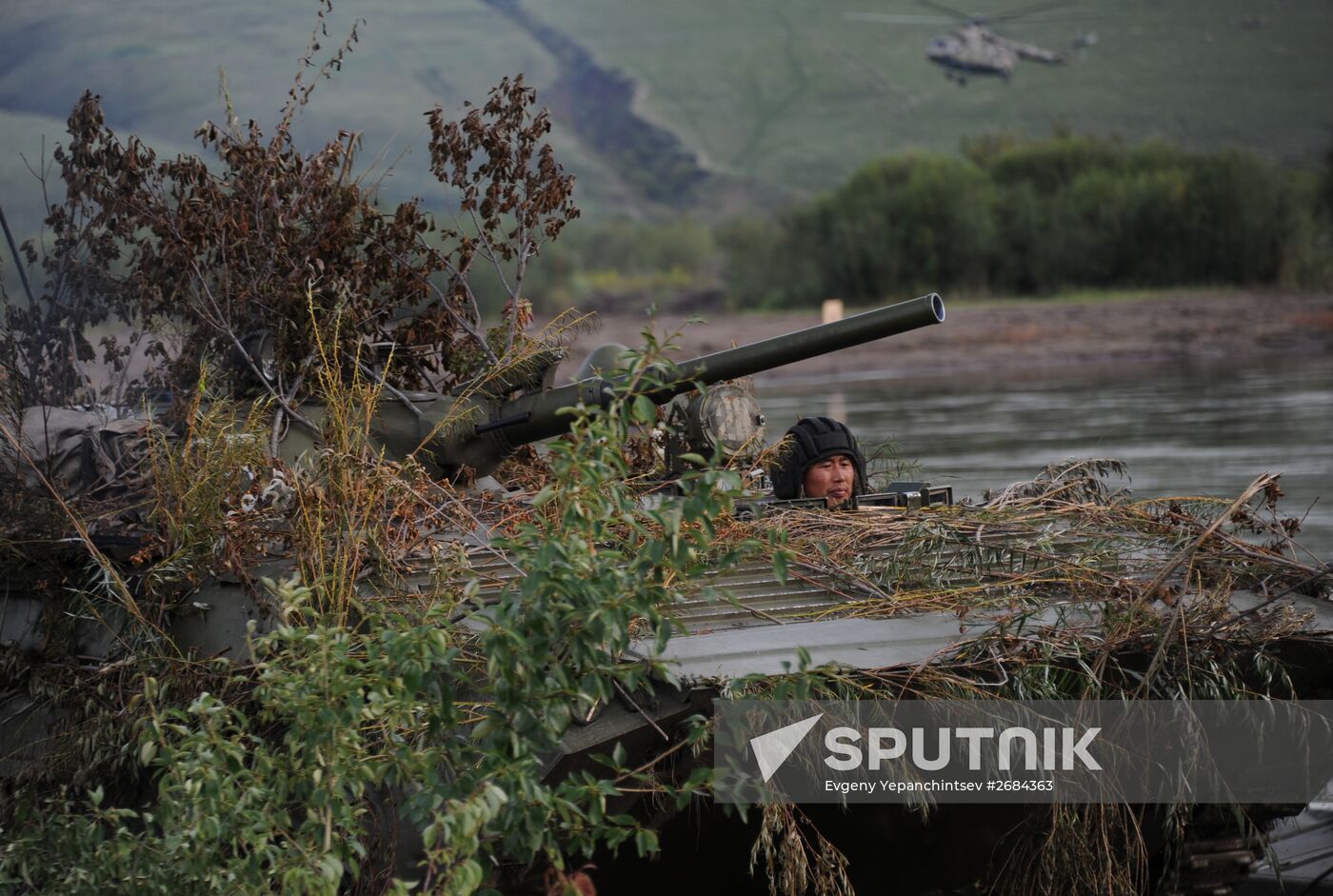 Russian-Mongolian military exercises "Selenga-2015" in Trans-Baikal Territory
