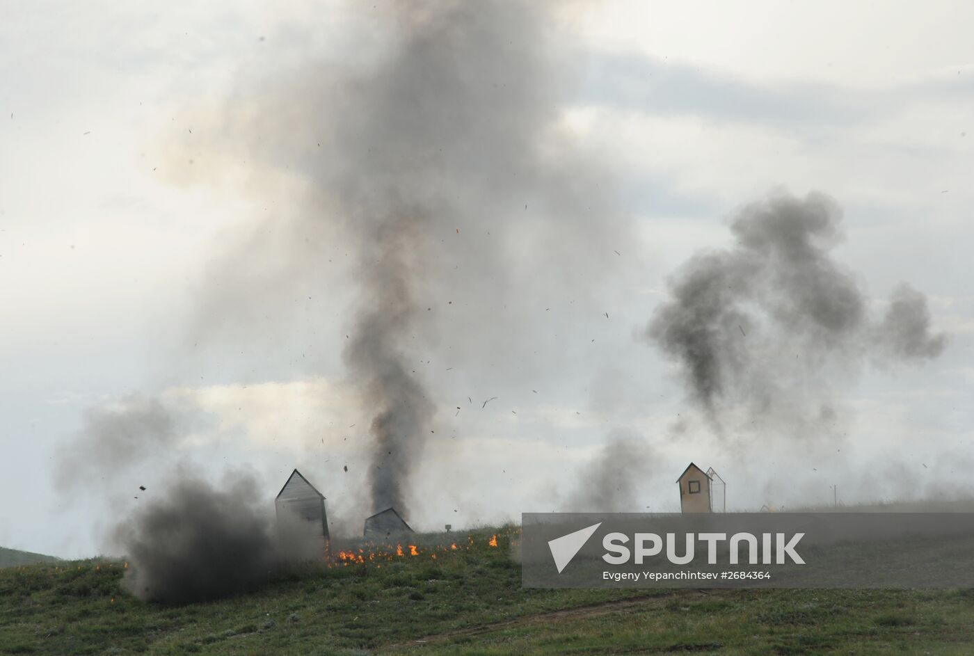 Russian-Mongolian military exercises "Selenga-2015" in Trans-Baikal Territory