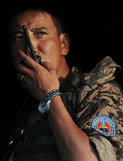 Russian-Mongolian military exercises "Selenga-2015" in Trans-Baikal Territory