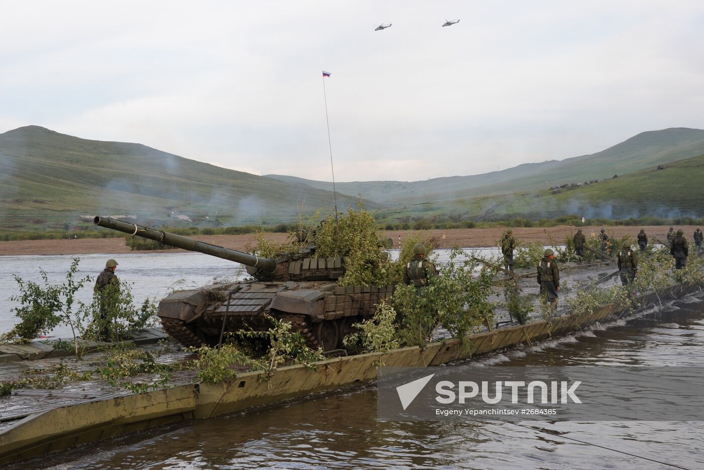Russian-Mongolian military exercises "Selenga-2015" in Trans-Baikal Territory