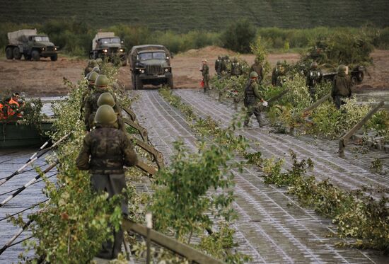 Russian-Mongolian military exercises "Selenga-2015" in Trans-Baikal Territory