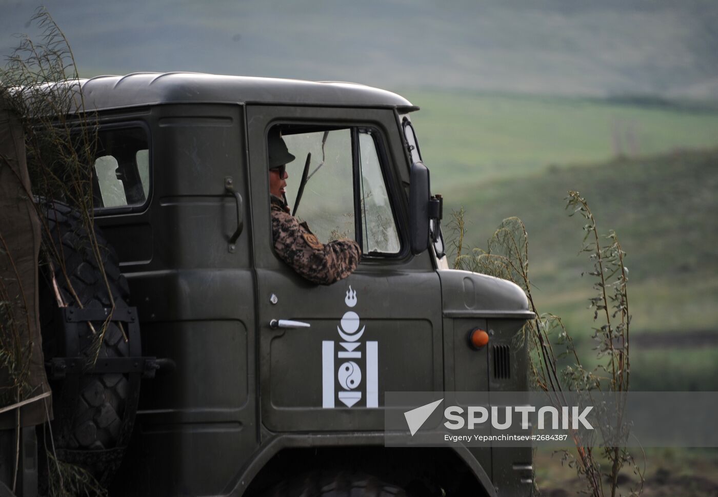 Russian-Mongolian military exercises "Selenga-2015" in Trans-Baikal Territory