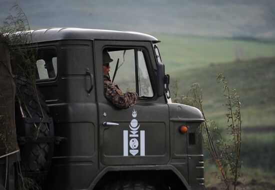 Russian-Mongolian military exercises "Selenga-2015" in Trans-Baikal Territory