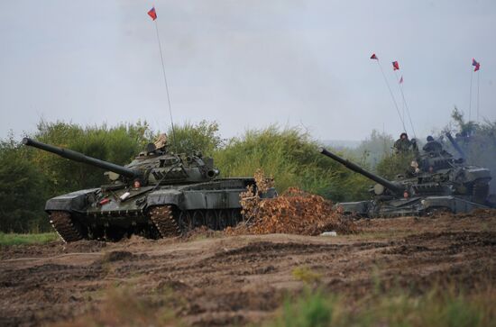 Russian-Mongolian military exercises "Selenga-2015" in Trans-Baikal Territory