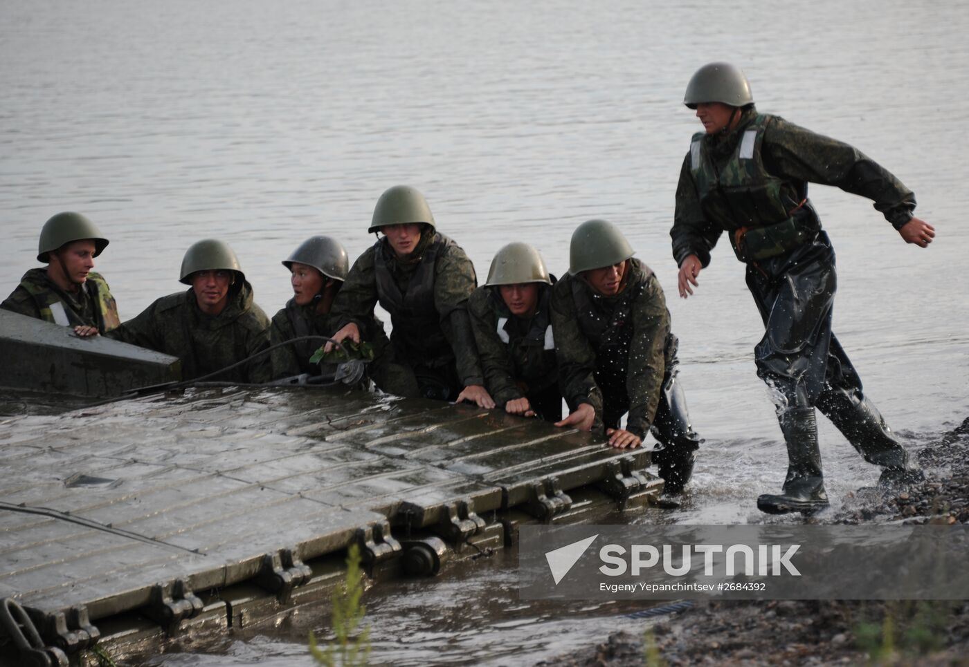 Russian-Mongolian military exercises "Selenga-2015" in the Trans-Baikal Territory