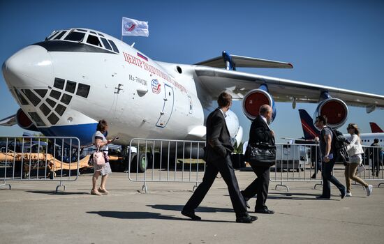 International Aerospace Salon (MAKS 2015) opens near Moscow
