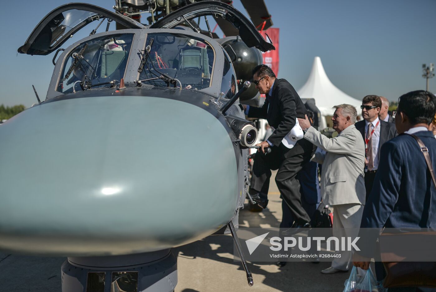 International Aerospace Salon (MAKS 2015) opens near Moscow