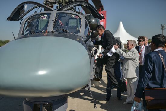 International Aerospace Salon (MAKS 2015) opens near Moscow