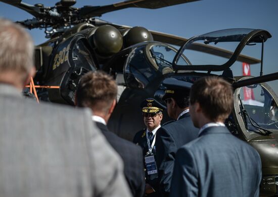 International Aerospace Salon (MAKS 2015) opens near Moscow