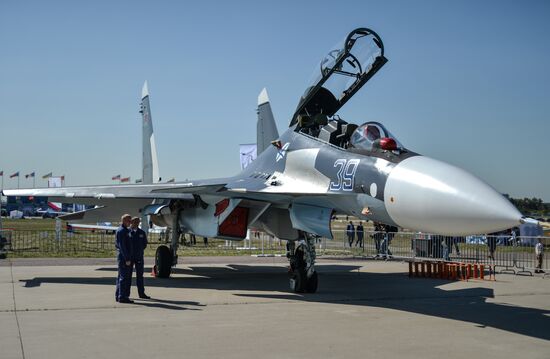International Aerospace Salon (MAKS 2015) opens near Moscow