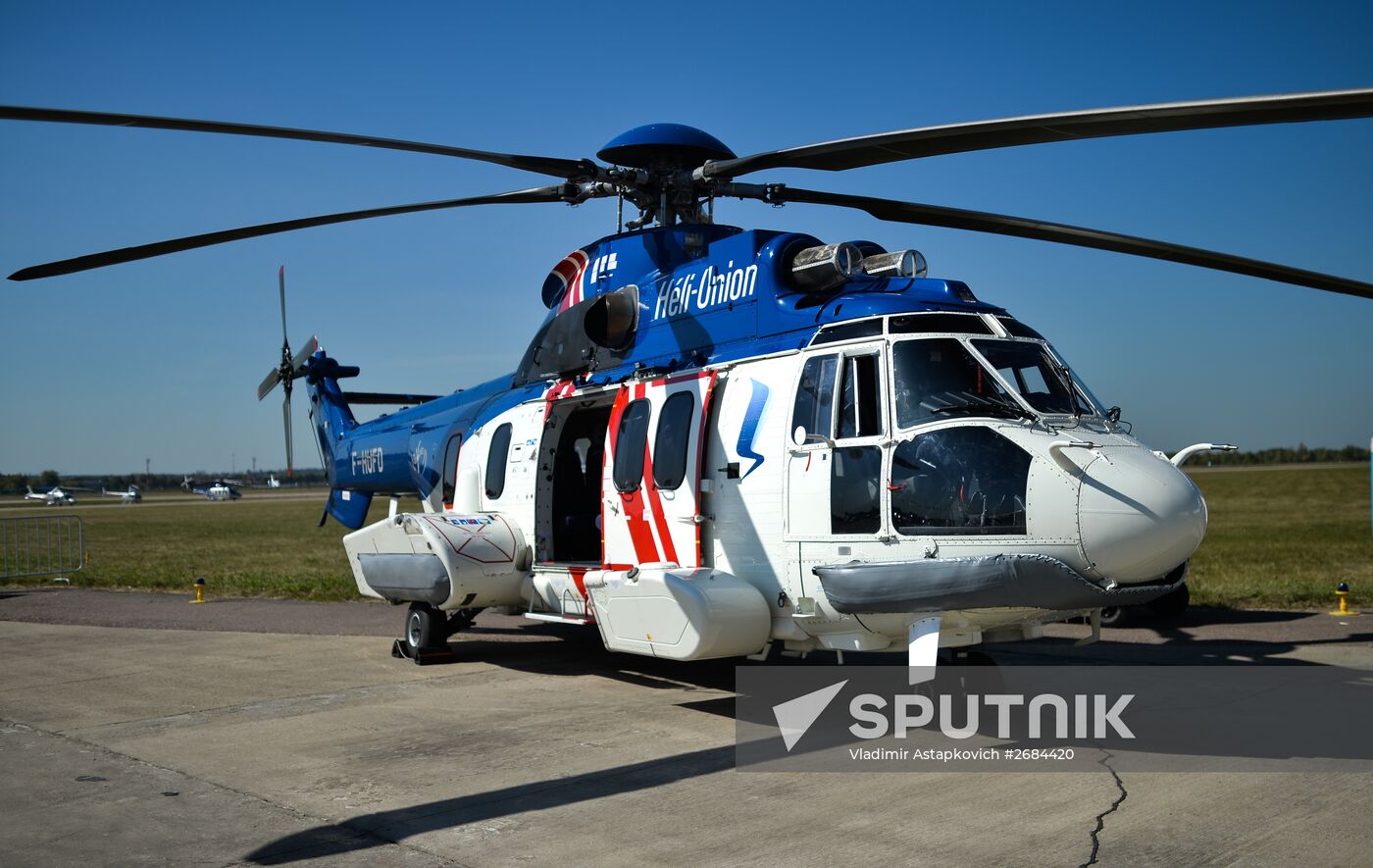 International Aerospace Salon (MAKS 2015) opens near Moscow