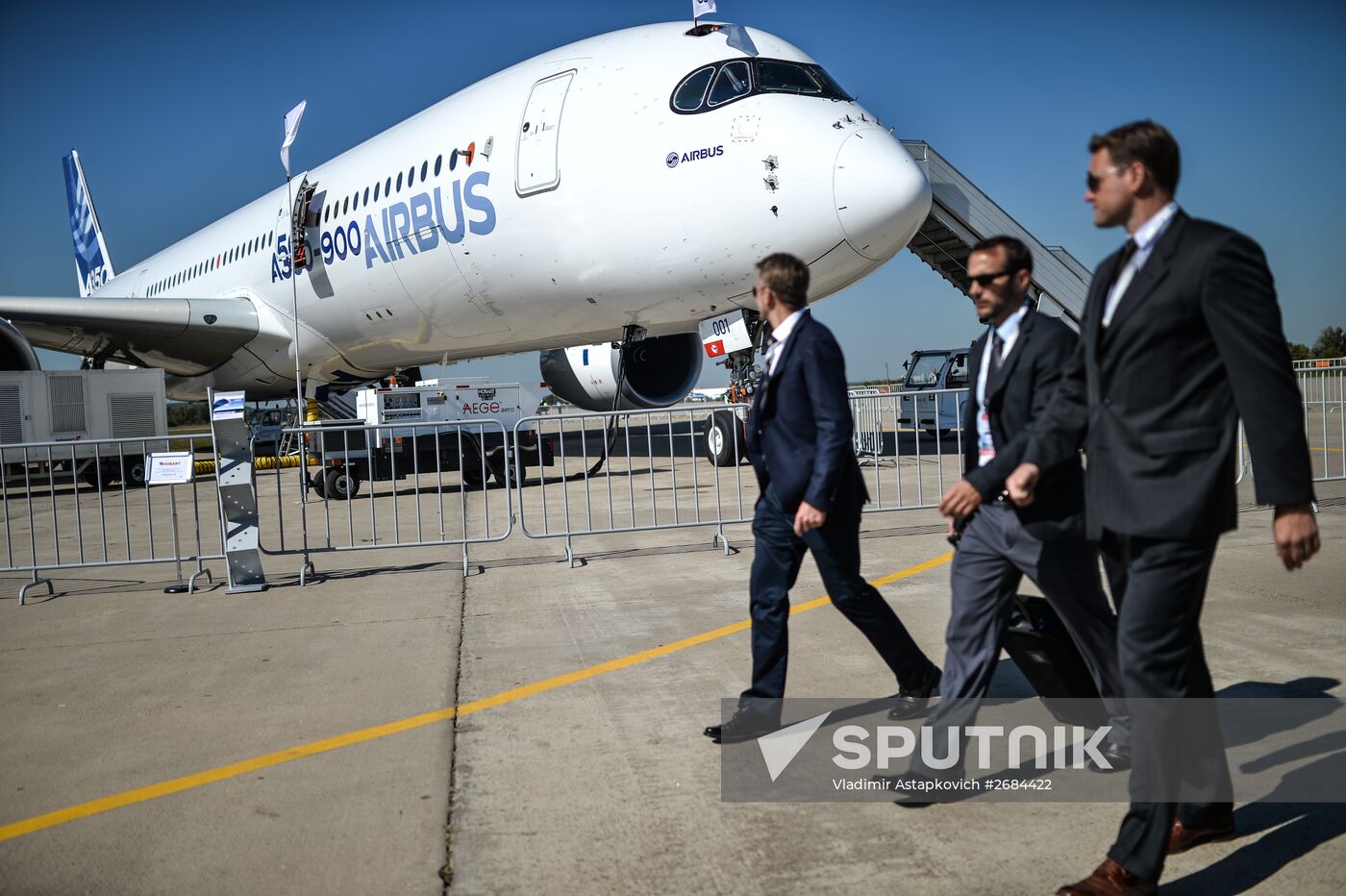 International Aerospace Salon (MAKS 2015) opens near Moscow