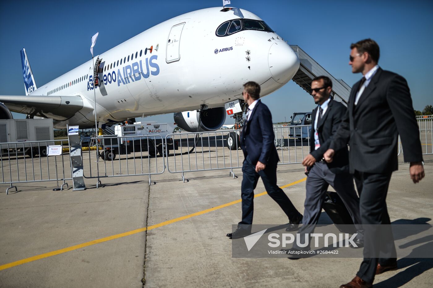 International Aerospace Salon (MAKS 2015) opens near Moscow