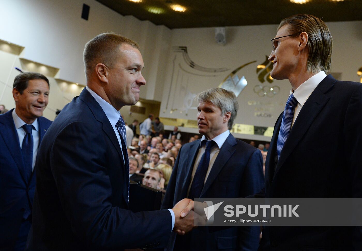 Electing the President of the Russian Basketball Federation