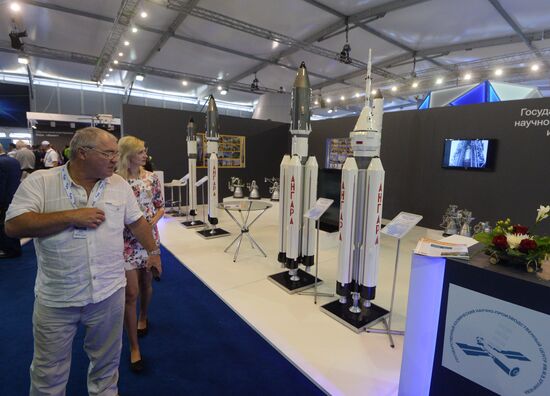 International Aerospace Salon (MAKS 2015) opens near Moscow