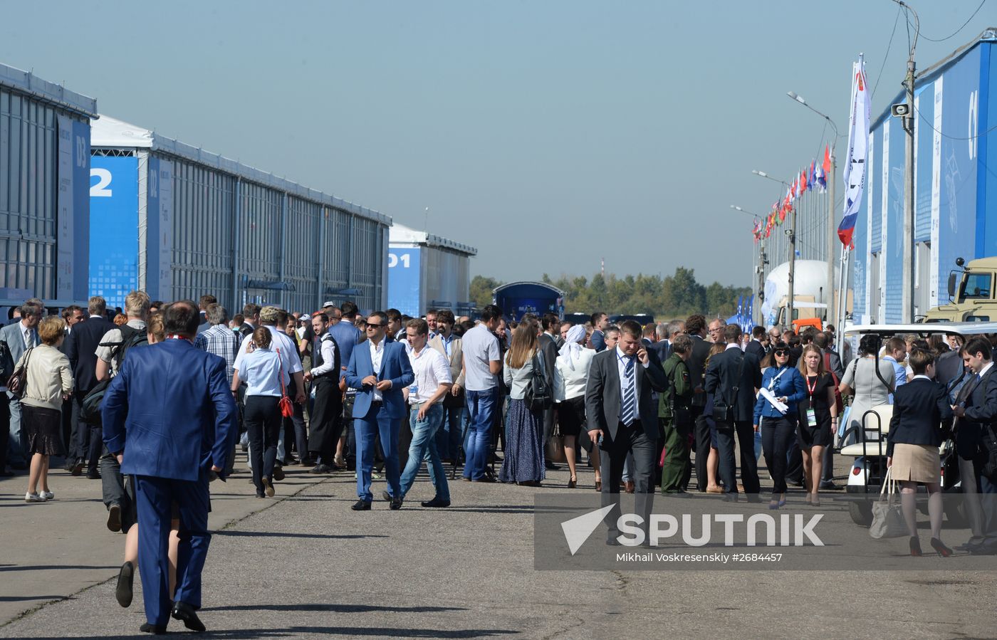 International Aerospace Salon (MAKS 2015) opens near Moscow
