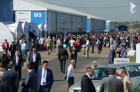 International Aerospace Salon (MAKS 2015) opens near Moscow