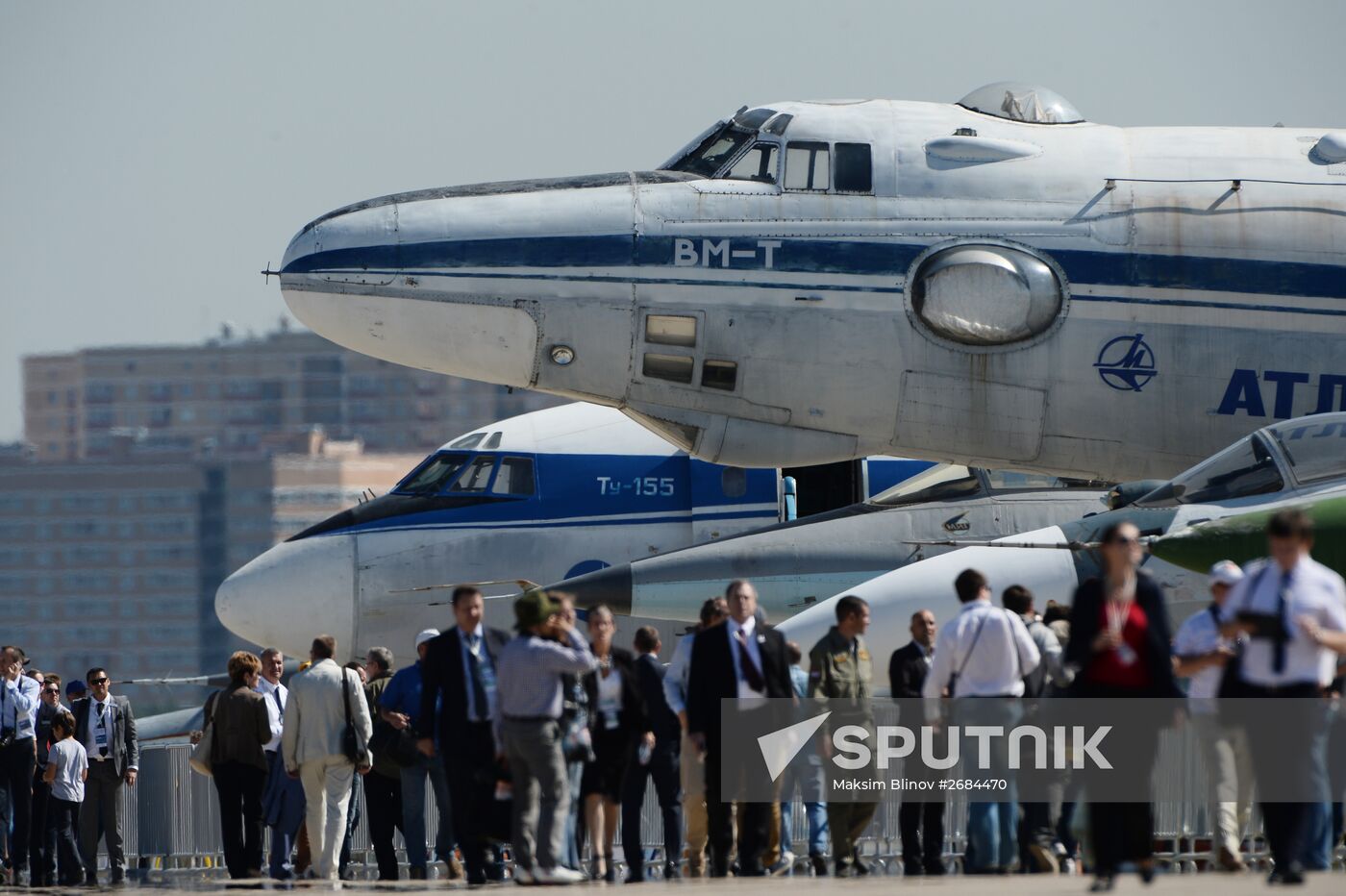 International Aerospace Salon (MAKS 2015) opens near Moscow
