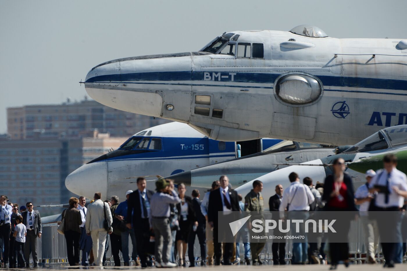 International Aerospace Salon (MAKS 2015) opens near Moscow
