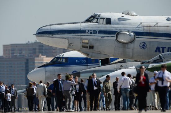 International Aerospace Salon (MAKS 2015) opens near Moscow