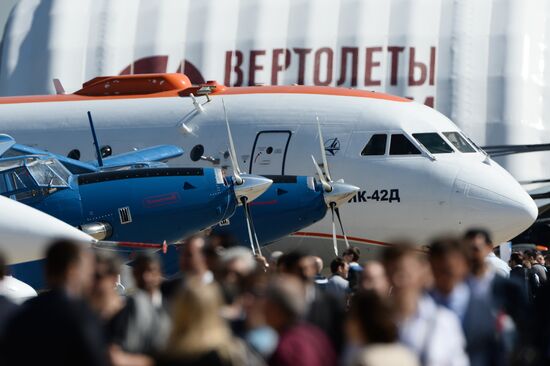 International Aerospace Salon (MAKS 2015) opens near Moscow