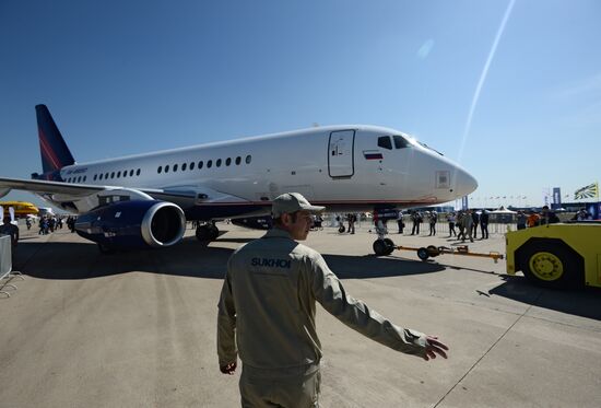 International Aerospace Salon (MAKS 2015) opens near Moscow