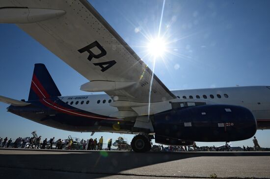International Aerospace Salon (MAKS 2015) opens near Moscow
