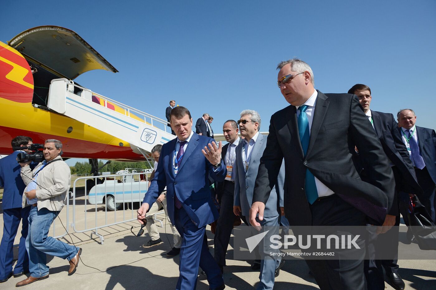 International Aerospace Salon (MAKS 2015) opens near Moscow