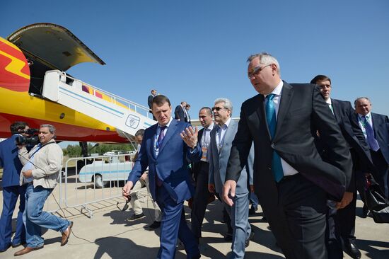 International Aerospace Salon (MAKS 2015) opens near Moscow