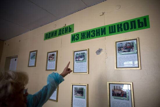 Aftermath of night shelling of Donetsk's Gorlovka by Ukrainian military