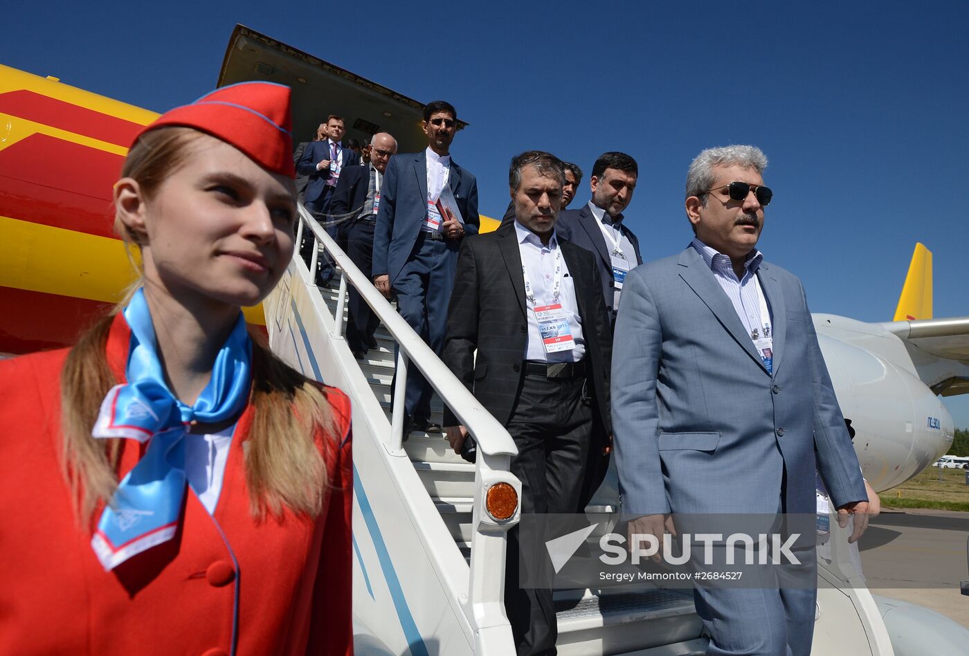International Aerospace Salon (MAKS 2015) opens near Moscow