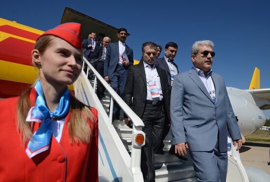 International Aerospace Salon (MAKS 2015) opens near Moscow