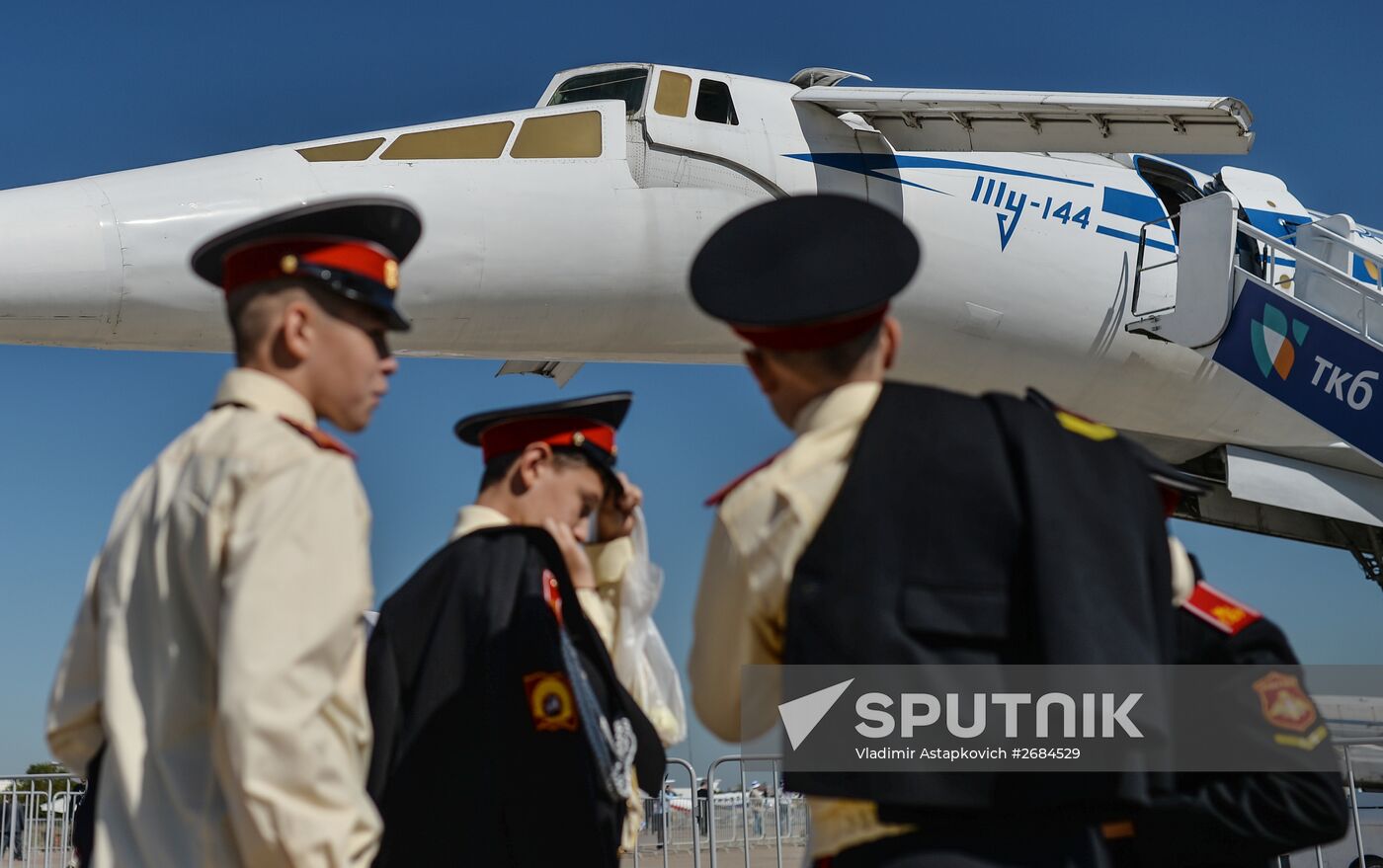 International Aerospace Salon (MAKS 2015) opens near Moscow